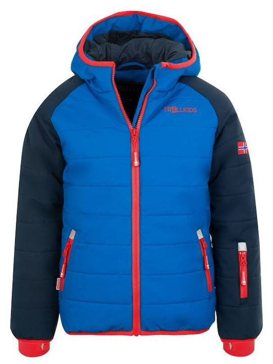 Wasserdicht Kinder Freizeitjacke Blau