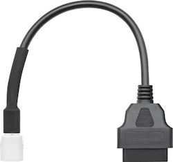 Techstar Obd2 Diagnostic Adapter Cable 4 Pins To 16 Pins Yamaha Motorcycles Techstar Obd2 Diagnostic Adapter Cable 4 Pins To 16 Pins Yamaha Motorcycles