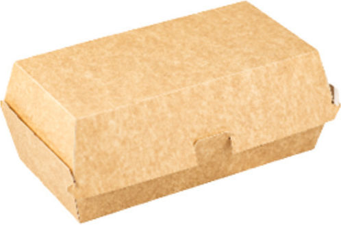Set von 200 Boxen Burger Kraft 20x10x8.5cm Deckel