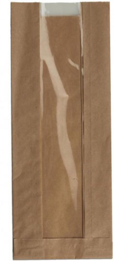 Paper bags Kraft Paper Food Packaging Bag L44xW12cm
