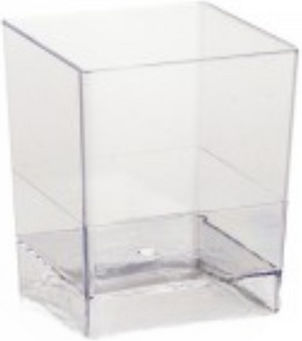 Einwegbecher Kunststoff Transparent 80ml 24Stück