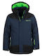 Wasserdicht Kinder Freizeitjacke Winddicht mit Kapuze Navy Blue