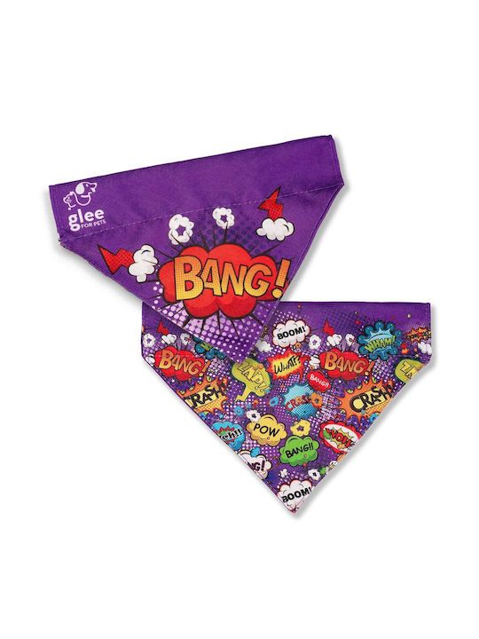 Glee Dog Bandana in Purple Colour