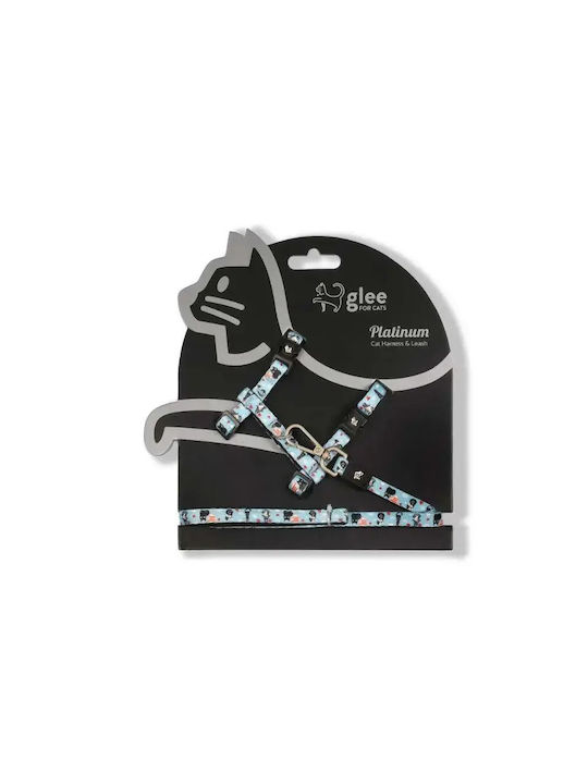 Glee Σαμαράκι Γάτας Λουρί Harness Leash Meow Cats One Size