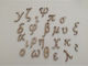 Wooden Small Letters 3cm 1 Piece Various Letters