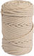 Strickgarn 4mm Farbe Sand 60m