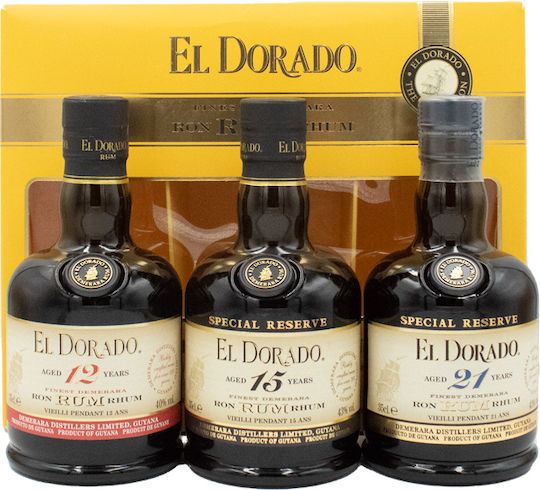 El Dorado Collection 12yrs 15yrs 21yrs 1.05l 42%