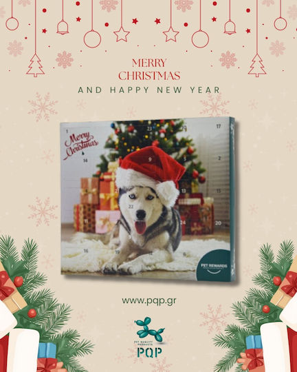 PQP PQP Adventskalender Haustier Belohnungen Hund Snacks Mix Papier