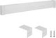 Radiator Cover Premium Steel 1527 x 81 x 193 mm White Dbjrqgthjprecigq9001v0 Vevor
