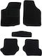 Car Carpet Mats Budget Quality Black Ford Fiesta 4th Gen Model 1995-2002 5 Pieces