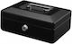 Metal Safe Lock 25x19x8cm 20229 Black