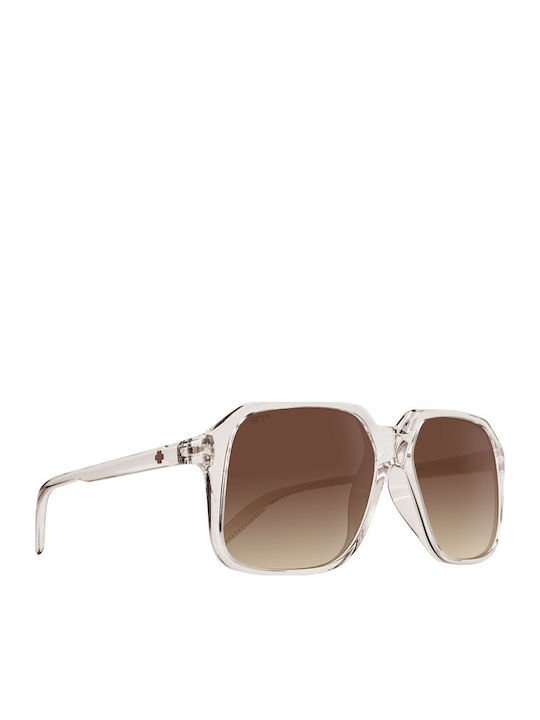 Hot Spot Unisex Sonnenbrillen mit Braun Horn umrandetem Rahmen und Braun Polarisiertem Glas