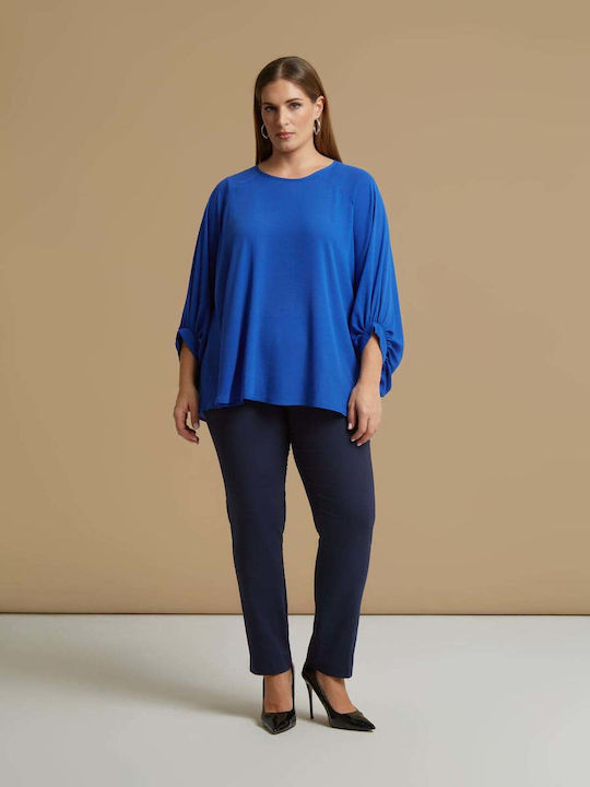 Mat Fashion Bluza Damă Esențială Albastră 0000....