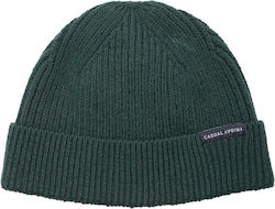Casual Friday Beanie Unisex Σκούφος Πλεκτός σε Πράσινο χρώμα
