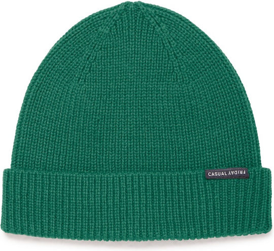Beanie Unisex Beanie Knitted in Green color