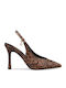 Pointed Toe Brown Heels