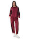 Sweatpants Set Burgundy