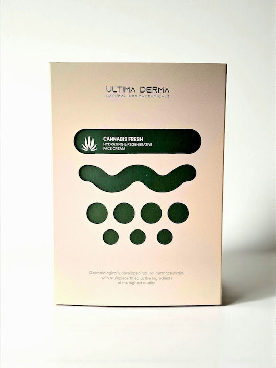 Ultima Derma Cannabis Fresh Hautpflegeset für Feuchtigkeitsspendend & Festigung 2Stück