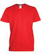 Kprime Men's Short Sleeve Promotional T-Shirt Red