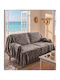Kraft World Armchair Throw 180x180cm Gray TUR12-180x180-Gray