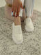 Damen Oxfords in Weiß Farbe