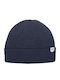 Beanie Unisex Beanie Knitted in Navy Blue color