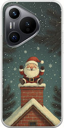 Weihnachten Santa Huawei Pura 70 Flexible Tpu Durchsichtige Silikon Handyhülle