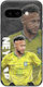 Football Stars Neymar Jr Brazil Google Pixel 9a 5g Black TPU Black Silicone