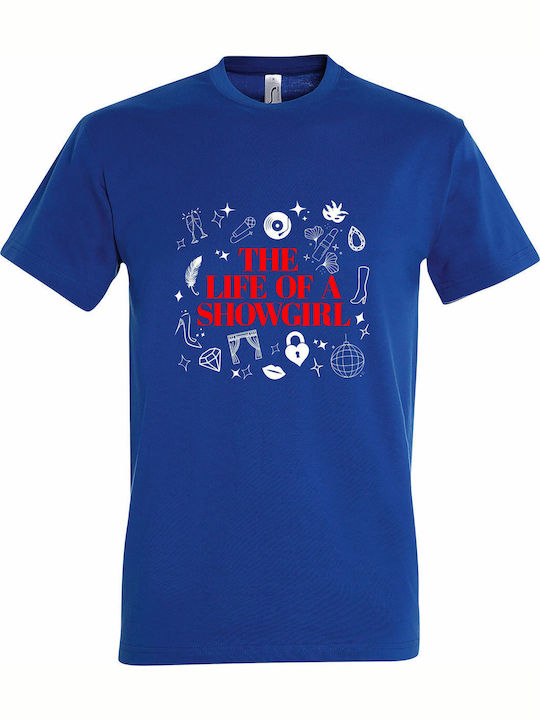 Unisex T-shirt Life A Showgirl Taylor Swift Roy...