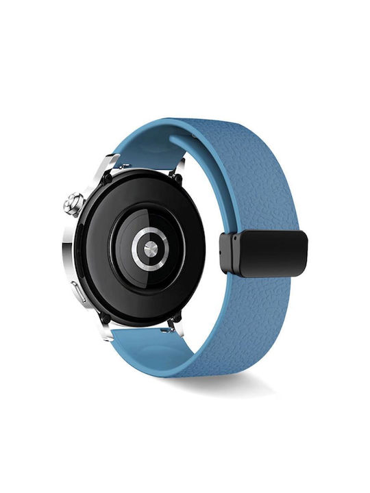Λουράκι Σιλικόνης Lychee Texture Garmin Venu 2 Plus Rock Blue