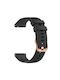 Λουράκι Σιλικόνης Rhombus Pattern Rose Gold Κούμπωμα Garmin Venu 2 Plus Black