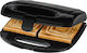 Clatronic Sandwich Maker for 2 Sandwiches 820W Black