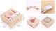 Weihnachts-Geschenkverpackung Box 9,5×9,5×5,5 cm – 4 Designs 1 Stück