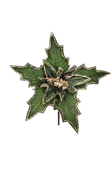 General Trade Weihnachtsdekoration Blume Länge 27cm.