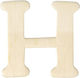 Wooden Latin Letters 4 Cm H