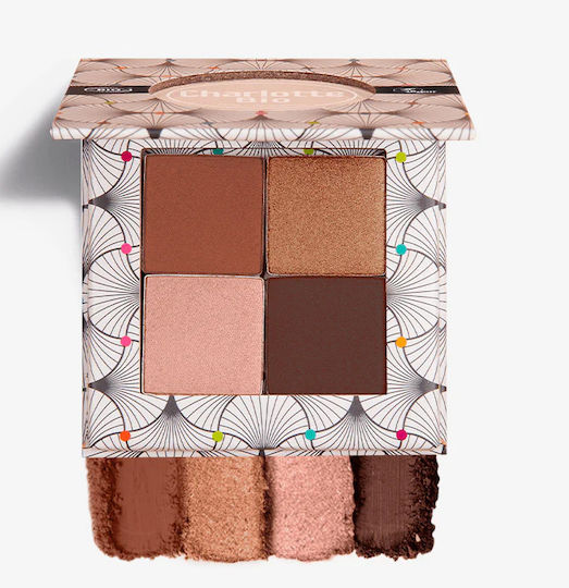 Charlotte Bio Eye Shadow Palette in Solid Form Nude Brown 1.4gr