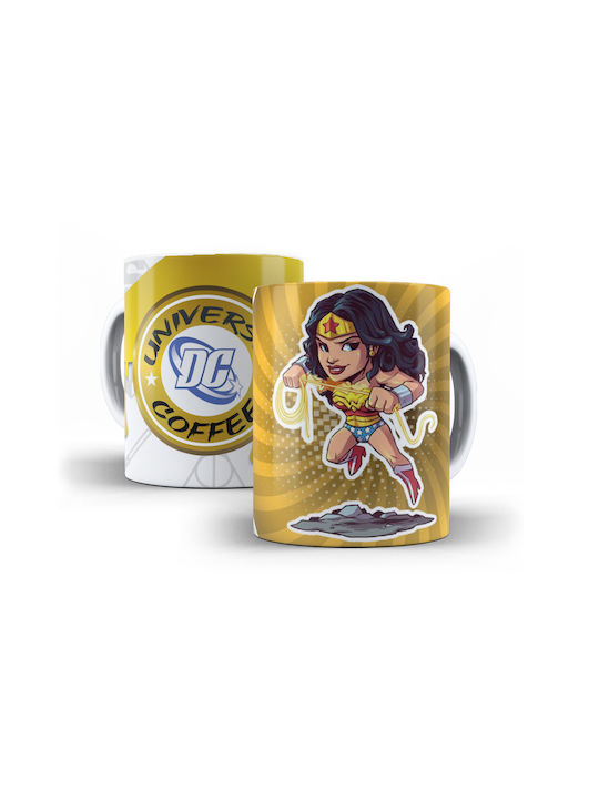 Λευκή Κεραμική Κούπα Dc Comic Wonder Woman 330m...
