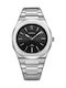 D1 Milano Ultra Thin Women's Watch with Silver Metal Bracelet