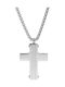 Liska Men's Cross from Steel with Chain