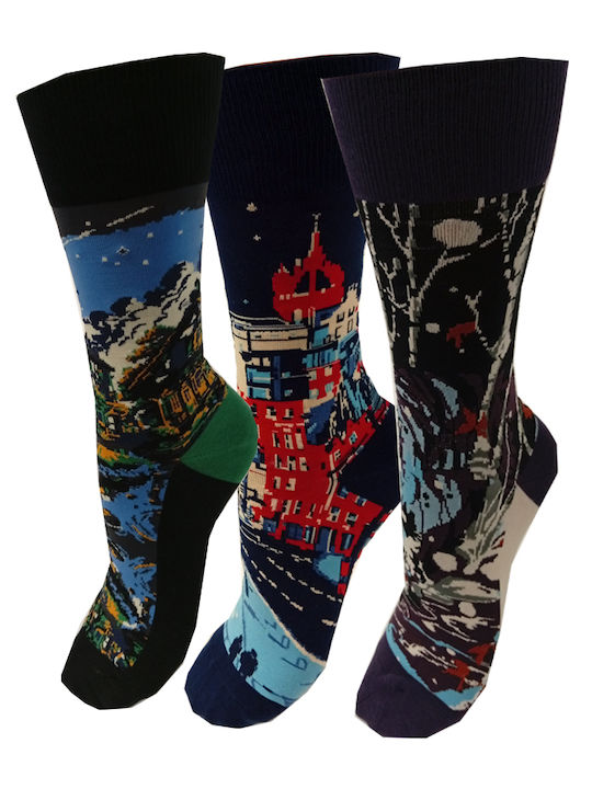 Demen Damen Weihnachtssocken Multicolour 3Pack Demen Damen Weihnachtssocken Multicolour 3Pack