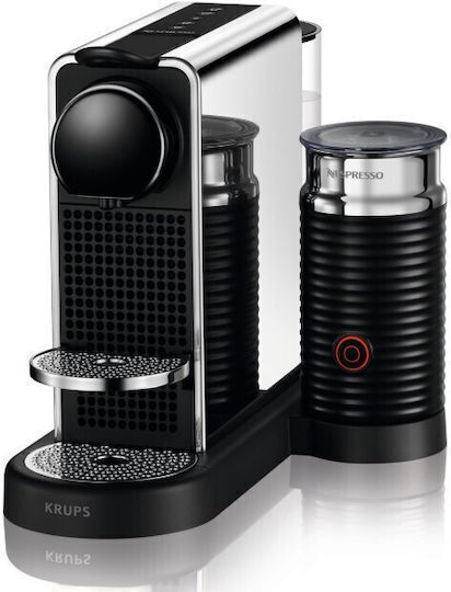 Krups Καφετιέρα για Κάψουλες Nespresso Πίεσης 19bar με Αφρογαλιέρα