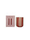 Glass Striped Glass Pink & Red Atina Maegen