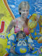 Bestway Kinder Schwimmringe Animal Swim Ring 64cm x 56cm Blau 3-6 Jahre