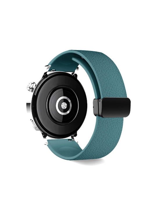 Tragbares Silikonband Lychee Textur Amazfit Stratos 2s/3 Hellgrün
