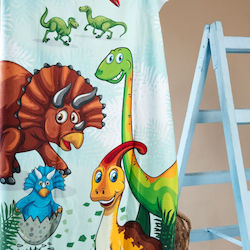 Carmel Children's Beach Towel Doubleface Dinosaurs 70x140cm
