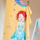Carmel Children's Beach Towel Doubleface Princess 70x140cm