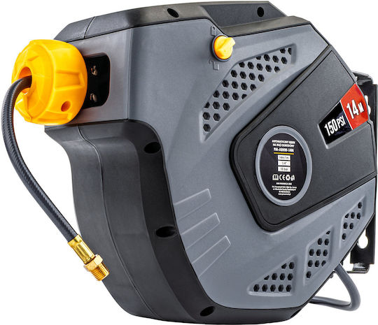 Powermat Pm-abnw-14-m Furtun Pneumatic 14m 150 Psi Tambur Automat 3.6 Kg