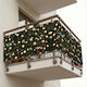 Balcony Cover Christmas Garland Decorative Chri...