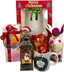 Christmas Delight Package Decorative Lantern Themed Mug Filled Heidi Bouquet Candies Pralines In A Gift Bag Christmas Delight Package Decorative Lantern Themed Mug Filled Heidi Bouquet Candies Pralines In A Gift Bag