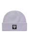Beanie Unisex Beanie Gestrickt in Flieder Farbe